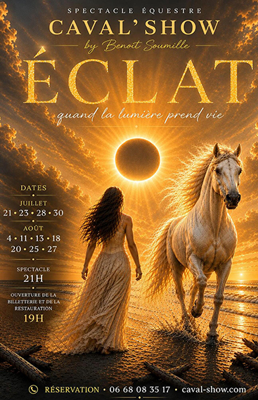 Affiche du spectacle à domicile 2026 Eclat